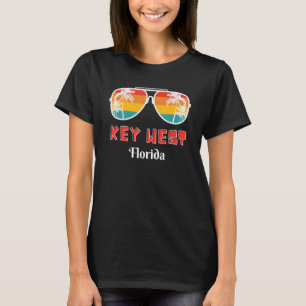 Key West Florida Vintage 70s Retro Throwback Sungl T-Shirt