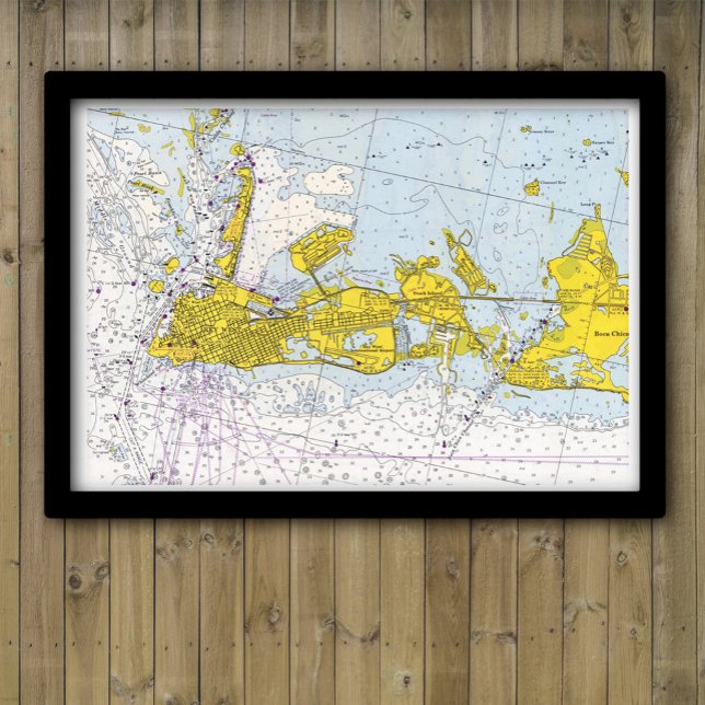 Key West, Florida vintage nautical chart (Creator Uploaded)