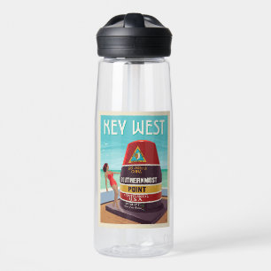 Key West   Florida Water Bottle