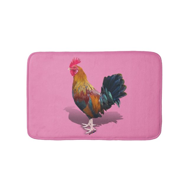 Key West - Gypsy Rooster Bath Mat (Front)