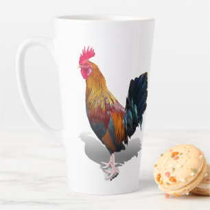 Key West - Gypsy Rooster Latte Mug