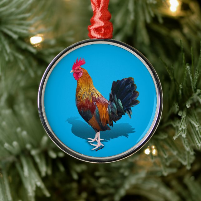 Key West - Gypsy Rooster Metal Tree Decoration (Tree)