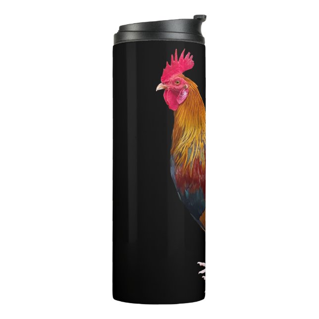 Key West - Gypsy Rooster Thermal Tumbler (Rotated Left)