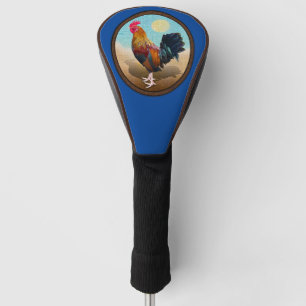 Key West - Gypsy Rooster Vintage Oval Golf Head Cover