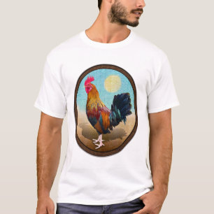 Key West - Gypsy Rooster Vintage Oval T-Shirt