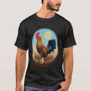 Key West - Gypsy Rooster Vintage Oval T-Shirt
