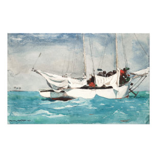 Key West, Hauling Anchor (1903) by Winslow Homer  Photo Print