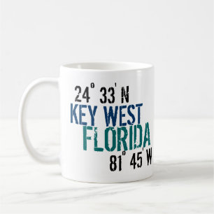 Key West Latitude Coffee Mug