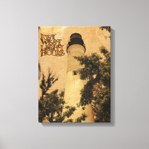Key West Lighthouse Canvas Print