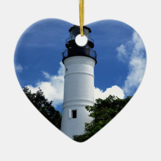 Key West Lighthouse Ceramic Tree Decoration