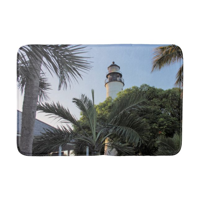 Key West Lighthouse, Florida Bath Mat (Front)