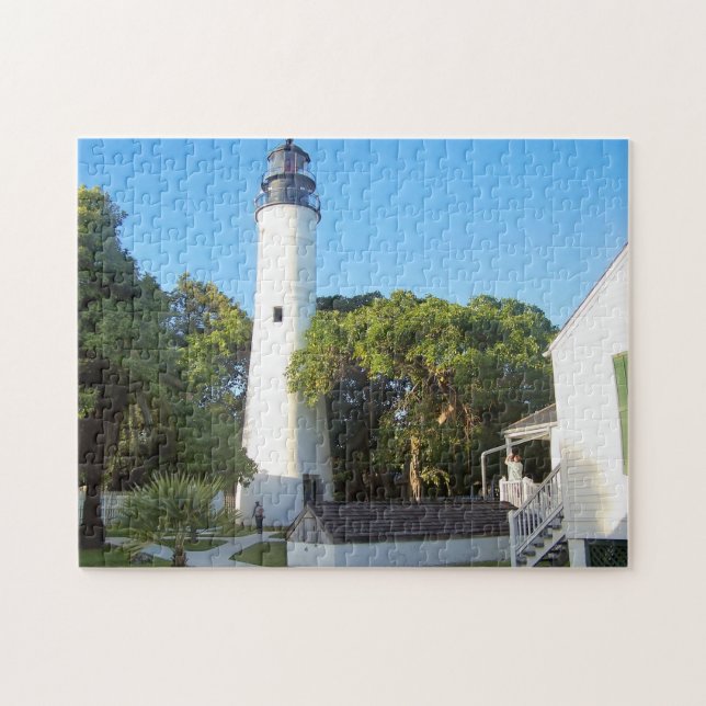 Key West Lighthouse, Florida Jigsaw Puzzle (Horizontal)