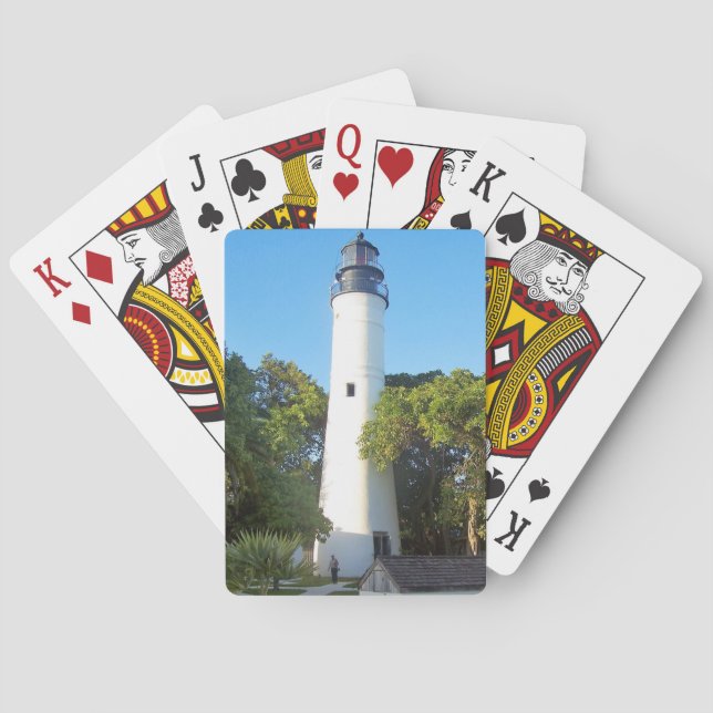 Key West Lighthouse, Florida Playing Cards (Back)