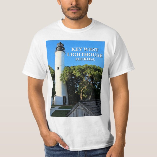 Key West Lighthouse, Florida T-Shirt (Front)