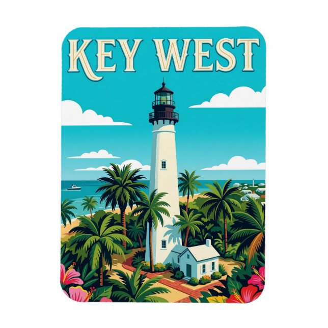 Key West Lighthouse Magnet (Vertical)