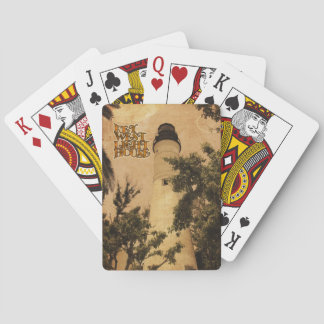 Key West Lighthouse Vintage Photo Playing Cards
