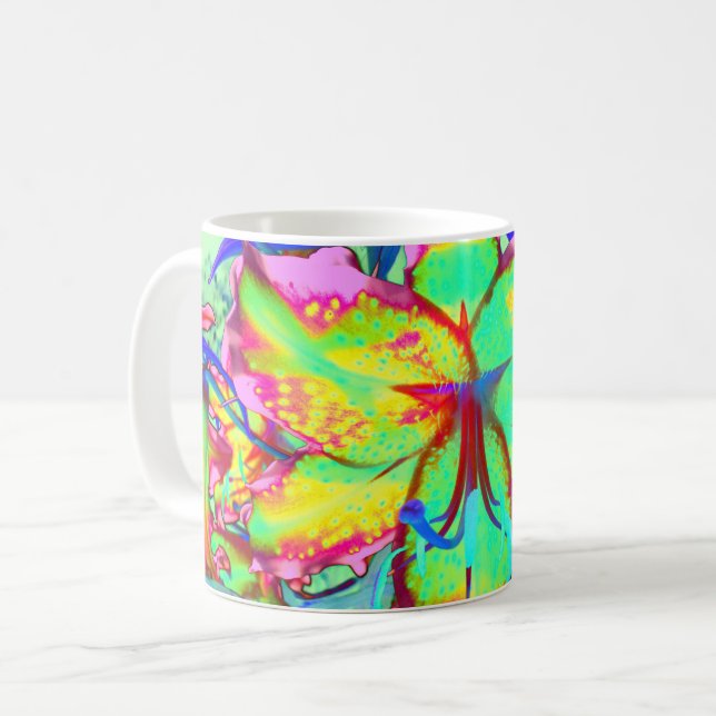 Key West Lily Coffee Mug (Front Left)