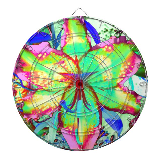 Key West Lily Dartboard (Front)