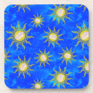 Key West Margarita Parrot Florida Summer Coaster