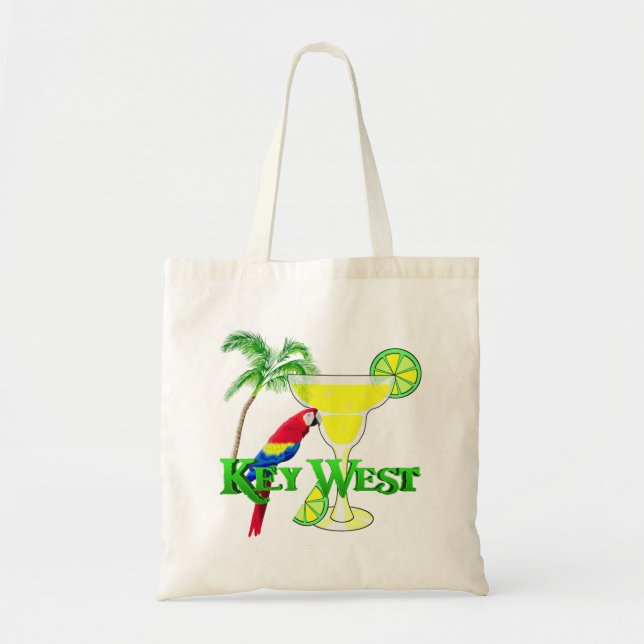 Key West Margarita Tote Bag (Front)