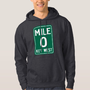Key West Mile 0, Florida USA Hoodie