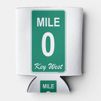 Key West Mile Marker 0 Can Cooler