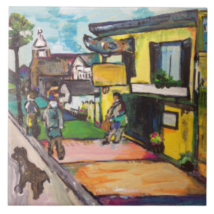 Key West Painting #1 Tile