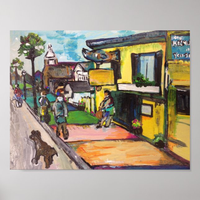 Key West Painting Poster (Front)