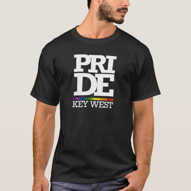 KEY WEST PRIDE -- .png T-Shirt (Front)