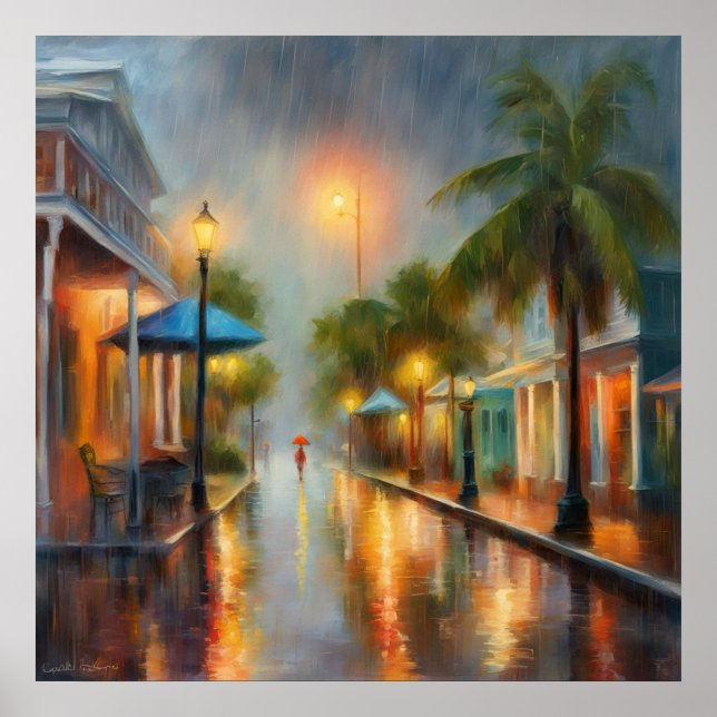 Key West Rain - 1 Poster (Front)