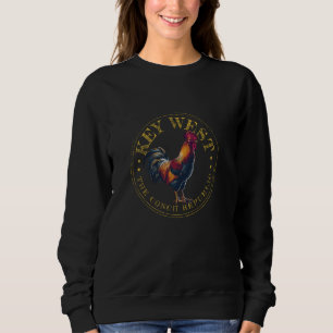 Key West Rooster FL The Conch Republic Funny Souve Sweatshirt