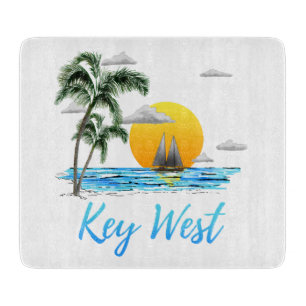 Key West Sailing Cutting Board