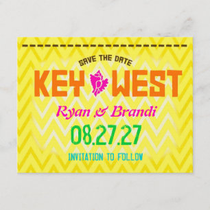 KEY WEST Save the Date Linen