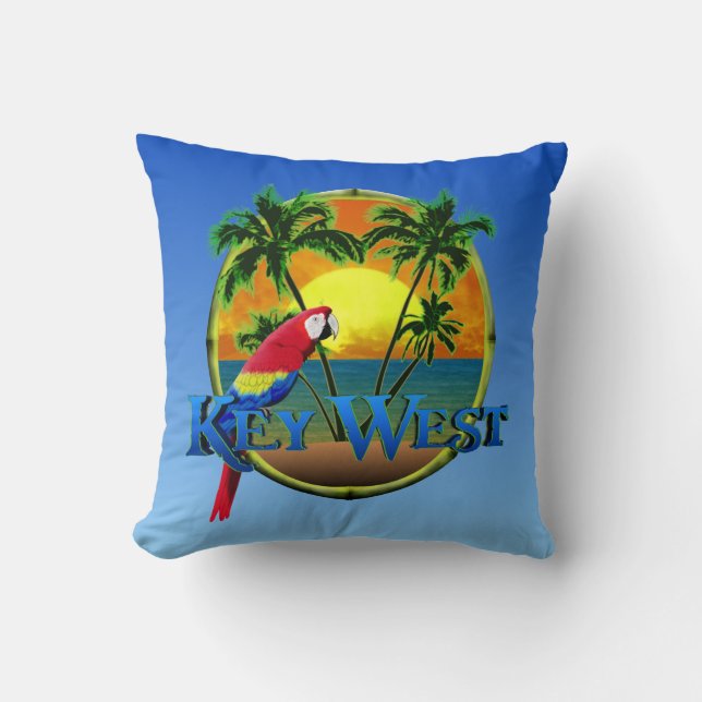 Key West Sunset Cushion (Front)
