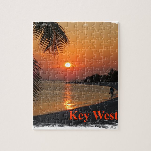 Key West Sunset Jigsaw Puzzle (Vertical)