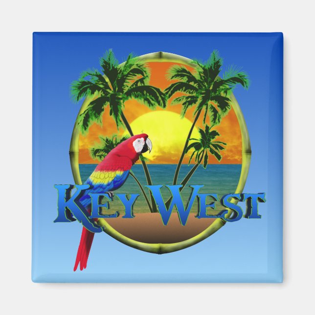 Key West Sunset Magnet (Front)