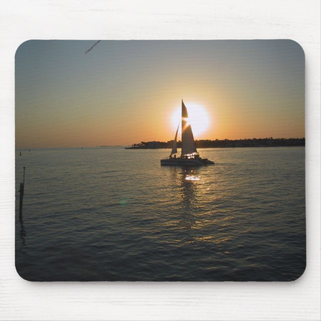 Key West Sunset Mouse Mat (Front)