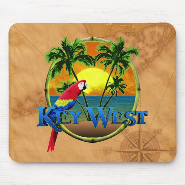 Key West Sunset Mouse Mat (Front)
