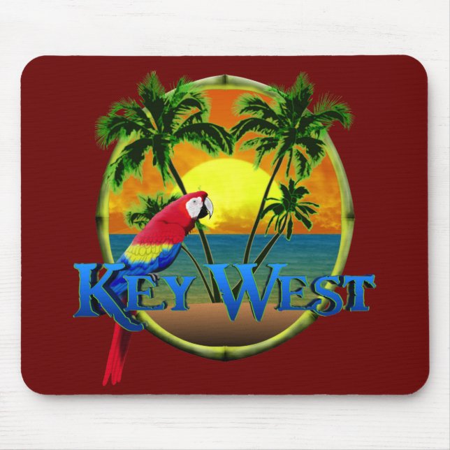 Key West Sunset Mouse Mat (Front)