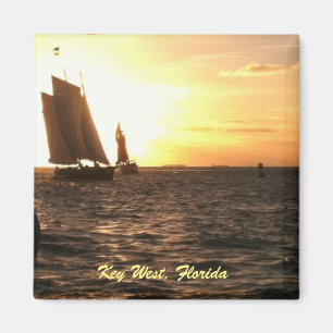 Key West Sunset Photo Magnet