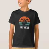 Key West Sunset Retro Vacation