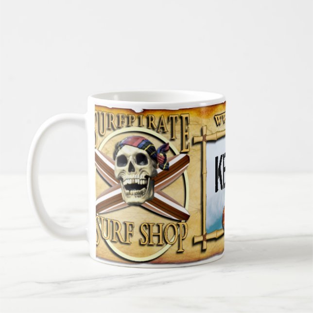 Key West Surf Shop Mug (Left)