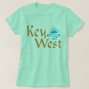 Key West t-shirt with sunset design