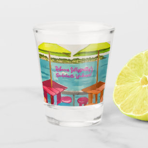 Key West Vibes Bachelorette Weekend Shot Glass