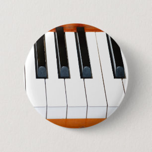 Keyboard 6 Cm Round Badge