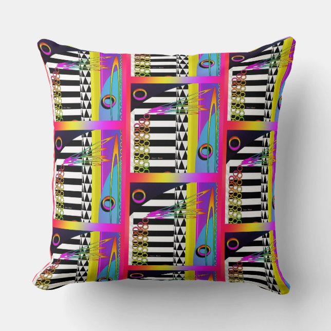 Keyboard And Symbols Decorative  Cushion (Front)