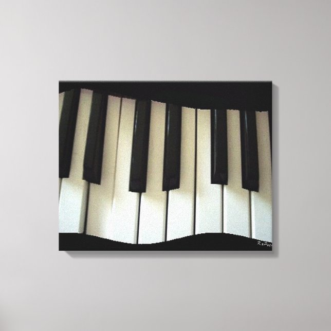 Keyboard Canvas Print (Front)