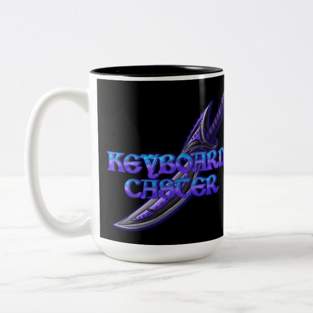 Keyboard Caster MMORPG Mug (Left)