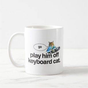 keyboard cat go mug