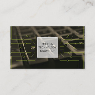 Keyboard   Coder   Programmer   Software Developer Business Card